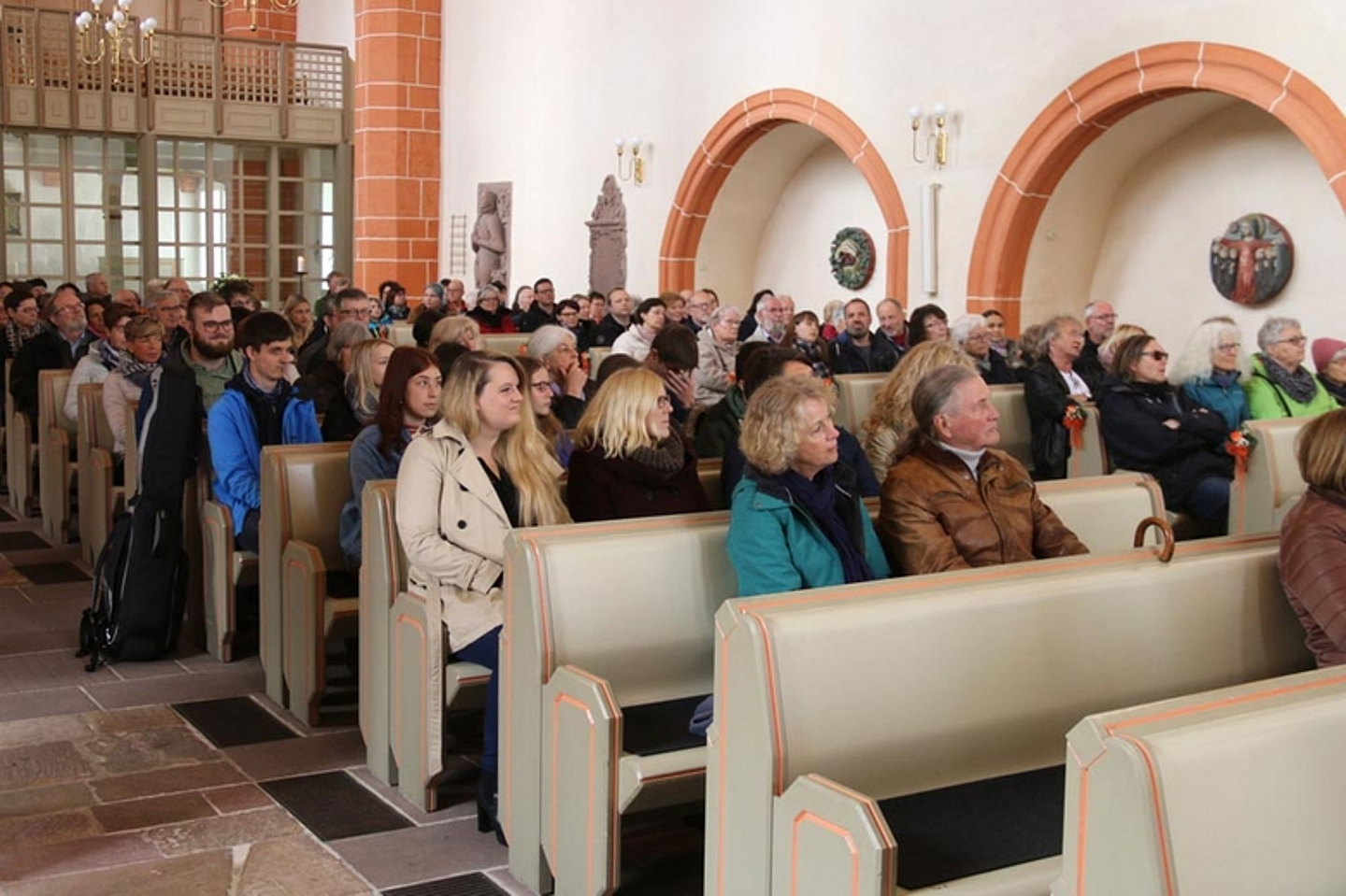 Gedenkveranstaltung in der Stadtkirche - Verlegung von Stolpersteinen durch den Künstler Gunter Demnig am 4. Mai 2019 in Schwalstadt-Treysa. (Foto: Uli Köster/Treysa)