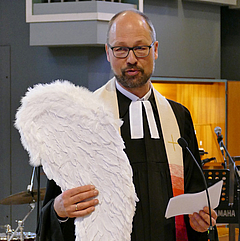 Porträt Martin Abraham, Pfarrer Oberkaufungen. Foto: Thomas Meth