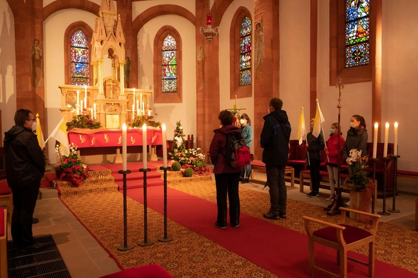 Impressionen vom Pilgerweg von Bischöfin Dr. Hofmann und Bischof Dr. Gerber am Pfingstmontag 2021 von Marburg nach Amöneburg. (Foto: medio.tv/Balzer) 