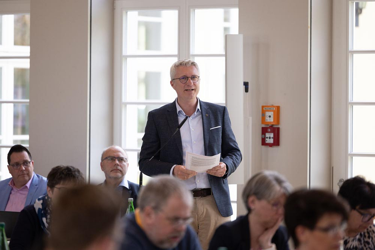 Der Synodale Dekan Michael Zehender