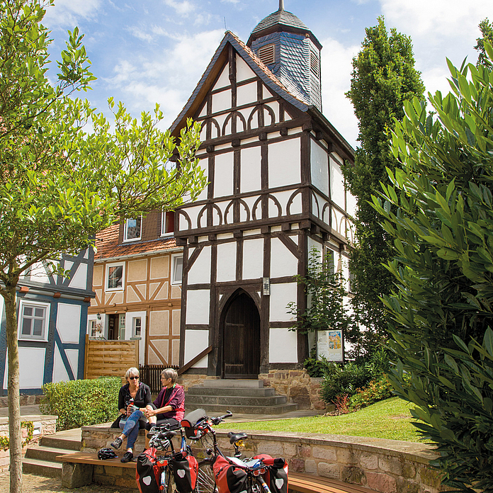 Radwegekirche in Wagenfurth