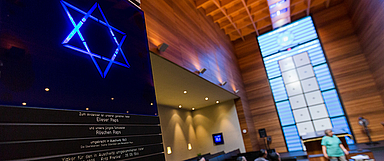 Blick in die Synagoge der Jüdischen Gemeinde Kassel in der Bremer Straße in Kassel. (Foto: medio.tv/Socher)
