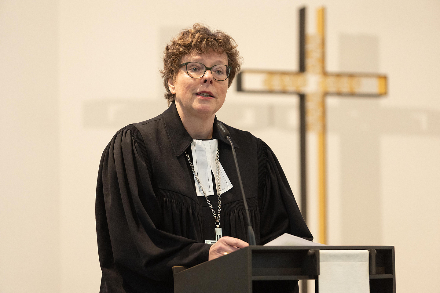 Bischöfin Dr. Beate Hofmann im Eröffnungsgottesdienst.