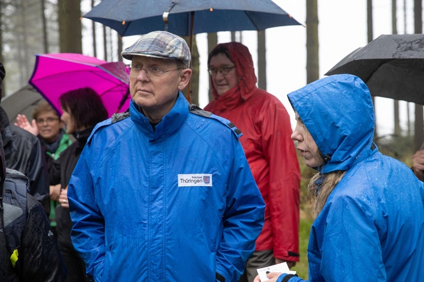 MP Bodod Ramelow bei Begegnungswanderung in Brotterode