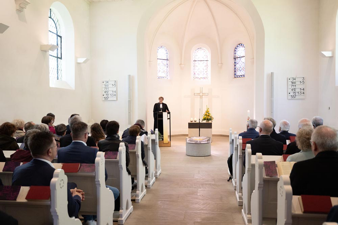 Die Brunnenkirche in Hofgeismar war Ort des Eröffnungsgottesdienstes der Synode