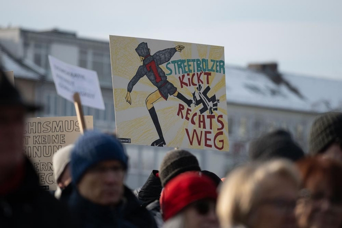 Protest gegen Rechts in Kassel 2024