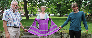 Als Notfallseelsorgende waren (von links) Pfarrer Wolfgang Hanske (Istha), Pfarrerin Monika Vöcking (Wettesingen) und Pfarrer Simon Diederich (Reinhardshagen) im Flutkatastrophengebiet im Einsatz. Vor Ort war außerdem Pfarrer Andreas Staus (Hauneck).(Foto: Monika Wüllner)