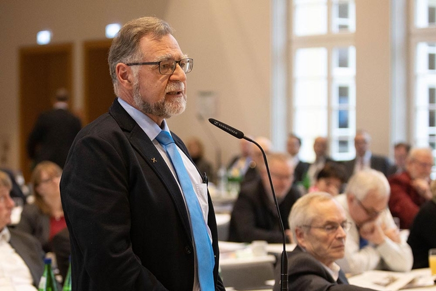 Bericht über die Finanzen - Herbsttagung der Landessynode 2019 der EKKW. Foto: medio.tv/Schauderna)
