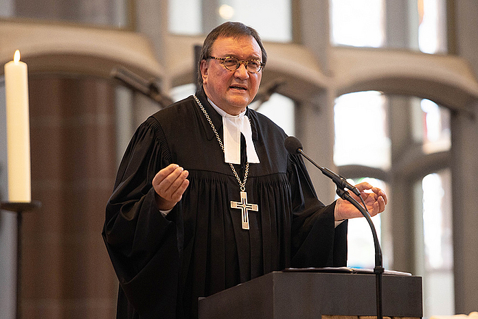 100 Jahre Volksbund - Multireligiöser Friedensgottesdienst Martinskirche Kassel Dr. Martin Hein (Foto: medio.tv/Schauderna)