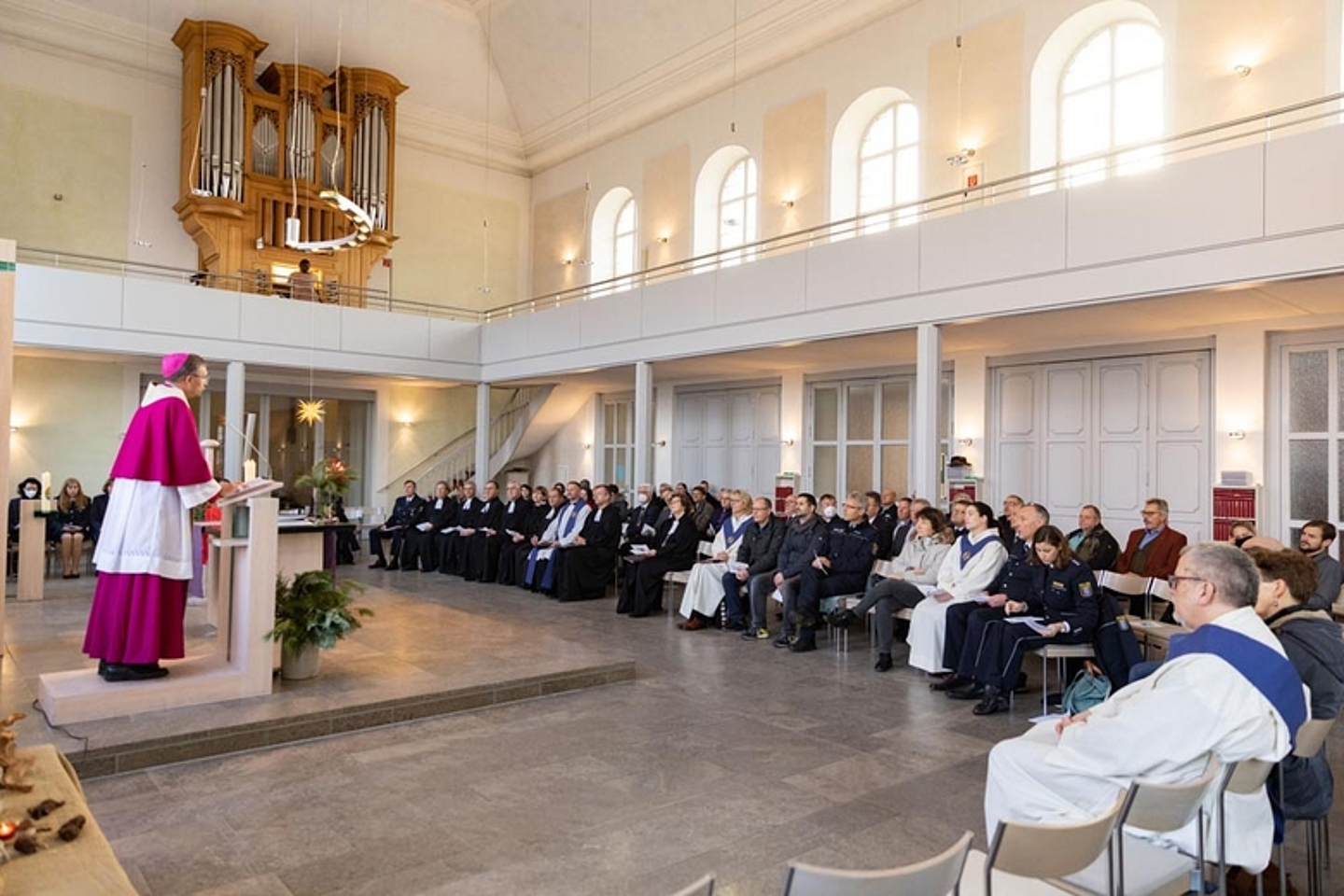Ökumenischer Adventsgottesdienst der Polizeiseelsorge 2022
