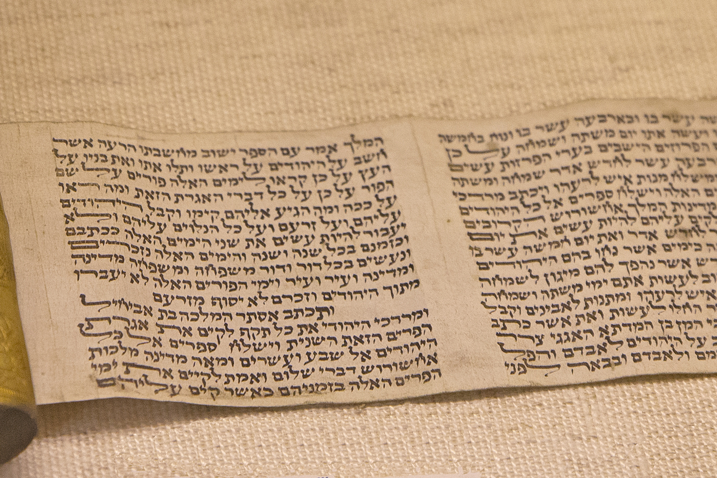 Esther-Megilla - Das Buch Esther ist das einzige in der hebräischen Bibel, in dem der Name Gottes nicht vorkommt. Deswegen darf es einzeln verschenkt werden.