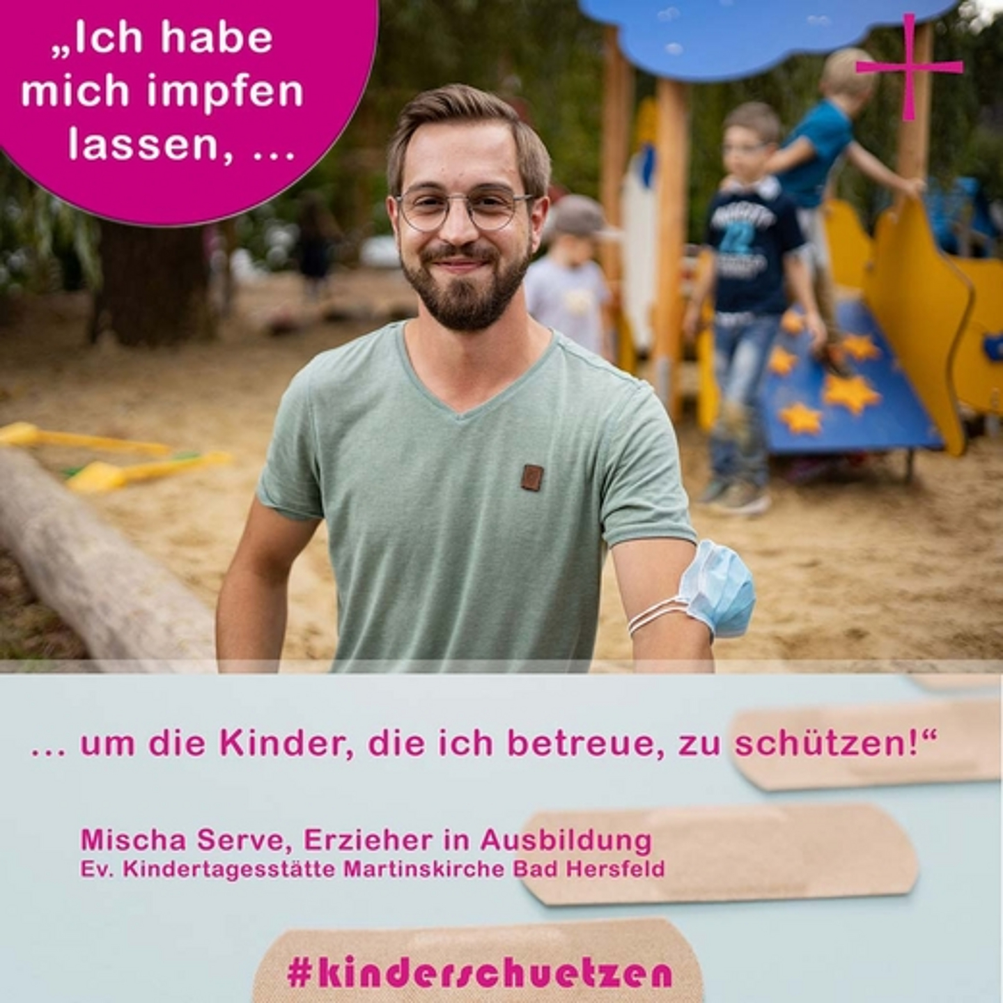 Foto der Kampagne auf Facebook.