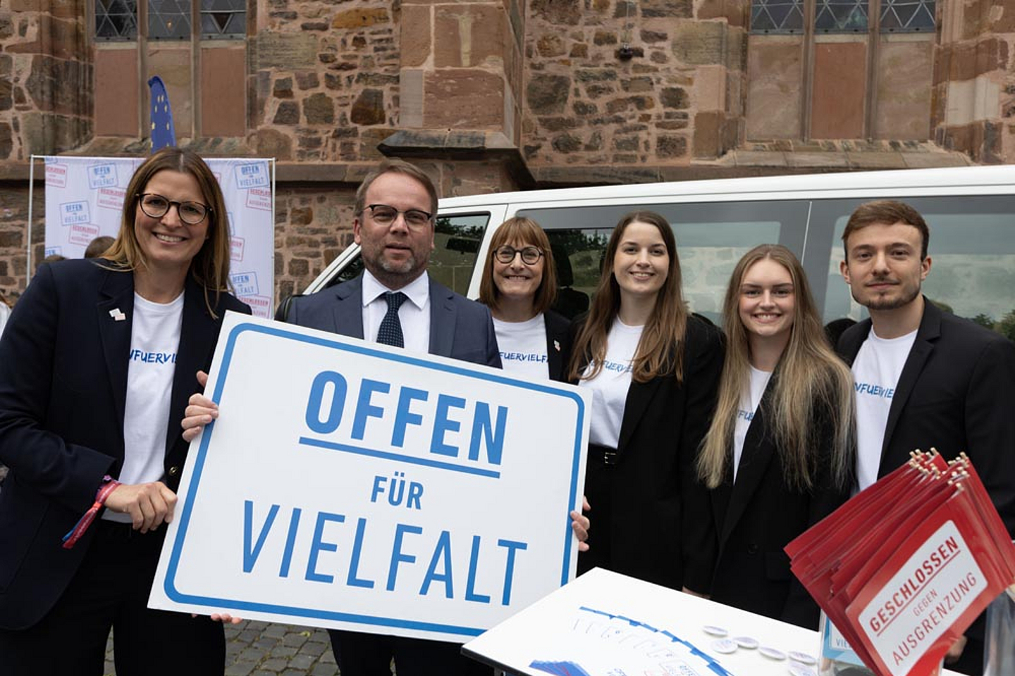Demokratiefest im Anschluss an das Gedenken in der Martinskirche