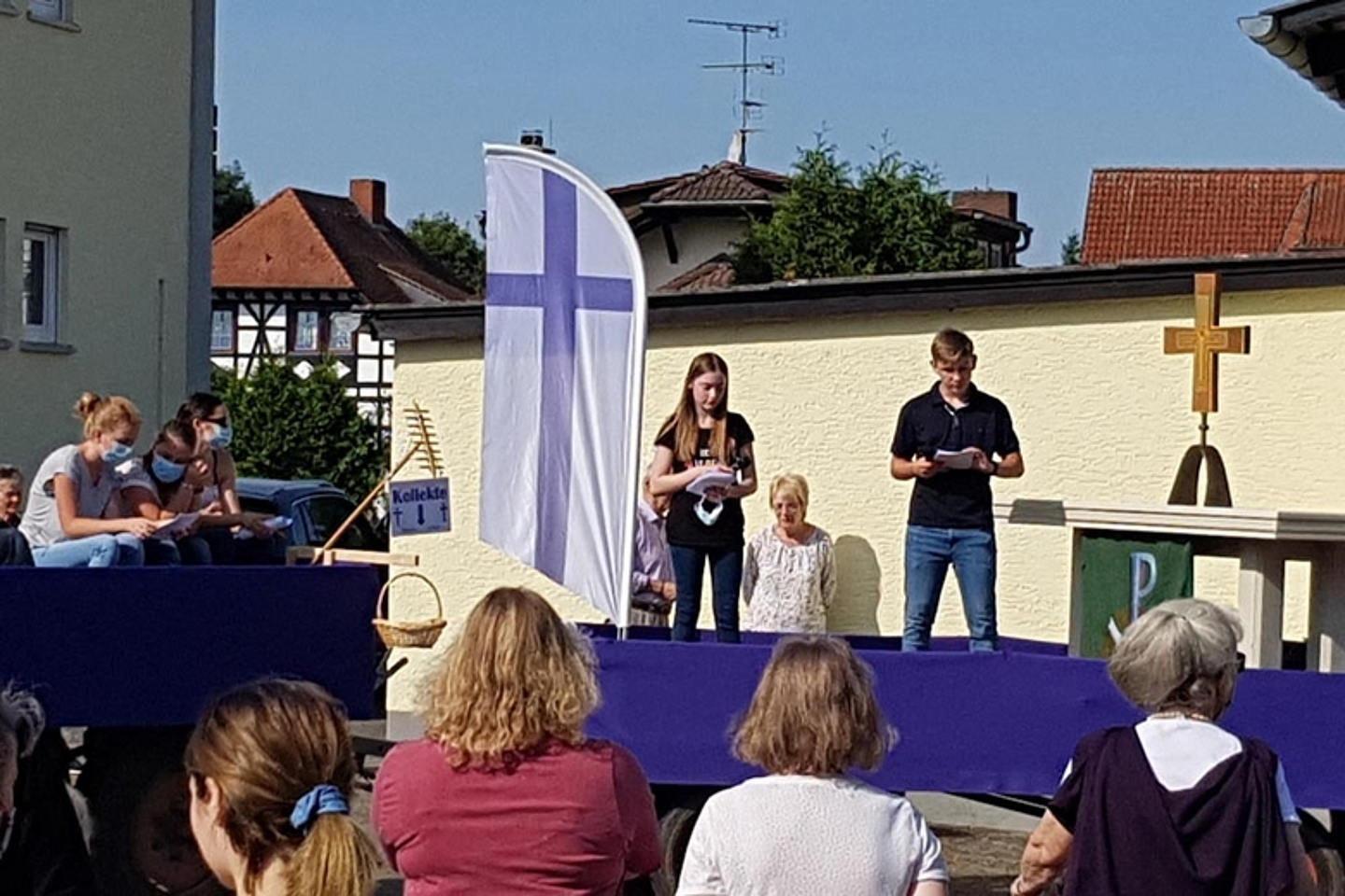 Impressionen aus der Kirchengemeinde Markköbel - Hit-From-Heaven-Sonntag 2020 mit dem Song «An guten Tagen» von Johannes Oerding. (Foto: medio.tv)