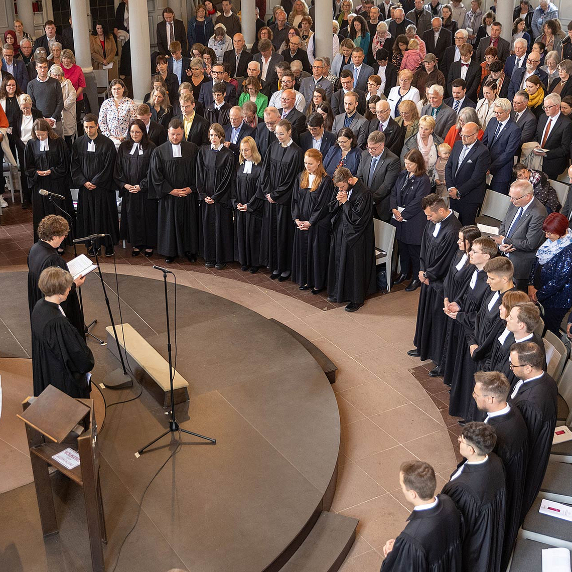 Ordination in der in der Evangelischen Pfarrkirche in Langenselbold (Kirchenkreis Hanau)