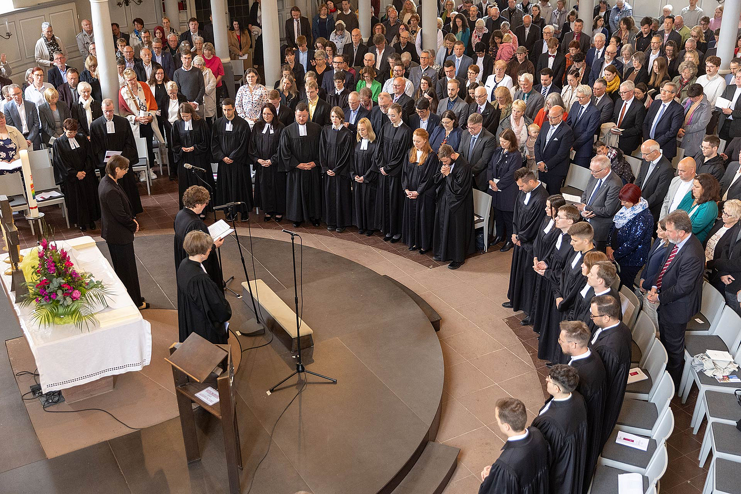 Ordination in der in der Evangelischen Pfarrkirche in Langenselbold (Kirchenkreis Hanau)