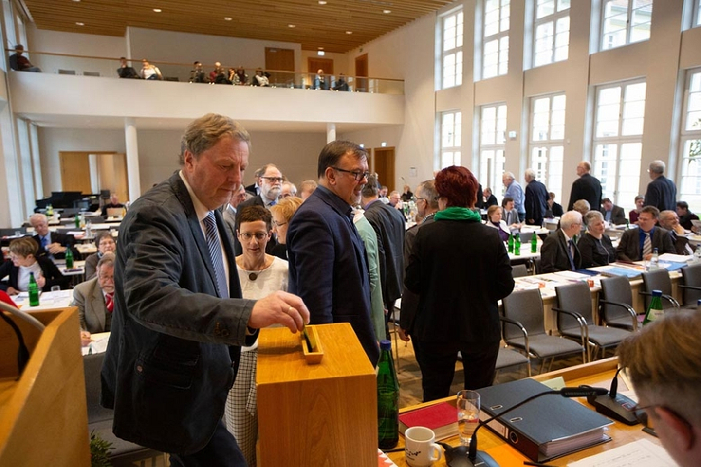 Impressionen von Herbsttagung 2019 der Landessynode der Evangelischen Kirche von Kurhessen-Waldeck. (Foto: medio.tv/Schauderna)