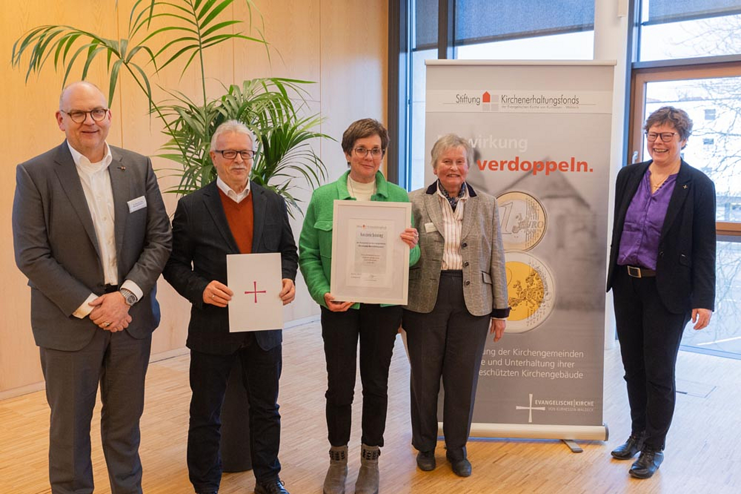 Vertreterinnen und Vertreter der Ev. Kirchengemeinde Beisheim-Berndshausen
