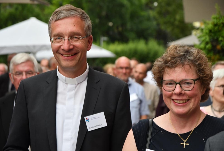 Erster Ökumenischer Empfang der Kirchen in Hessen am 11. Juli 2023 in Wiesbaden. (Foto: EKHN/Rahn)