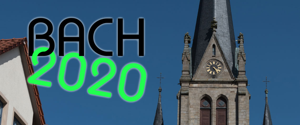 Detail der Tanner Stadtkirche, in der Johann Michael Bach (1745-1820) in zwei längeren Phasen seines Lebens als Kantor in der Rhönstadt wirkte. (Foto: Wikipedia, Montage: medio.tv/Küster)