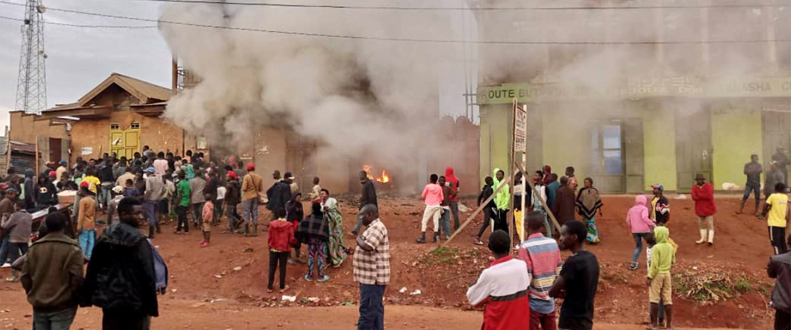 Unser Foto zeigt eine Situation in der Region Kanyaruchinya im Osten der Demokratischen Republik (DR) Kongo. (Foto: CBCA)