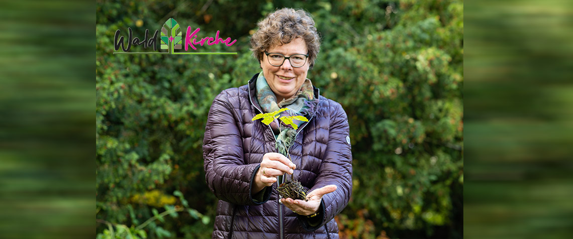 Bischöfin Dr. Beate Hofmann wirbt für eine nachhaltige Waldkirche, für eine Kirche, «die so lebt und arbeitet, dass die Bedürfnisse und Lebensgrundlagen der nachfolgenden Generation nicht gefährdet werden». (Foto: medio.tv/Schauderna)