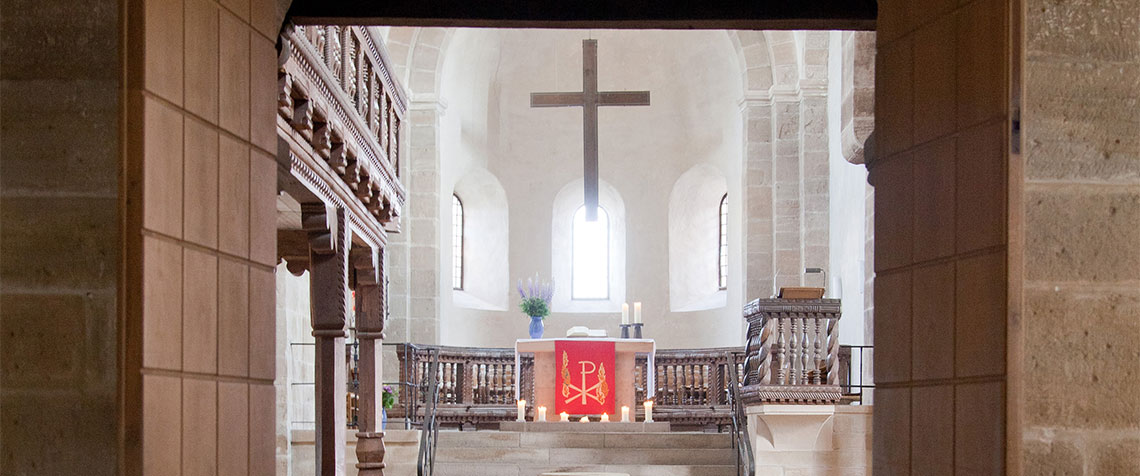 Blick in die Klosterkirche des Klosters Germerode. (Foto: medio.tv/Schauderna)