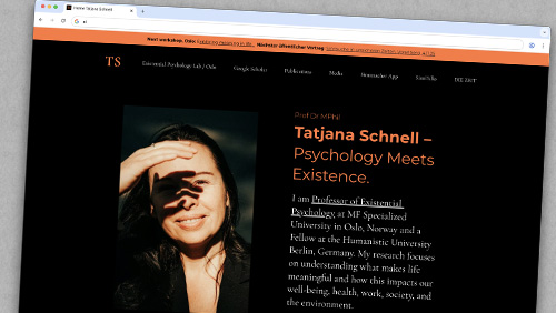 Website von Tatjana Schnell