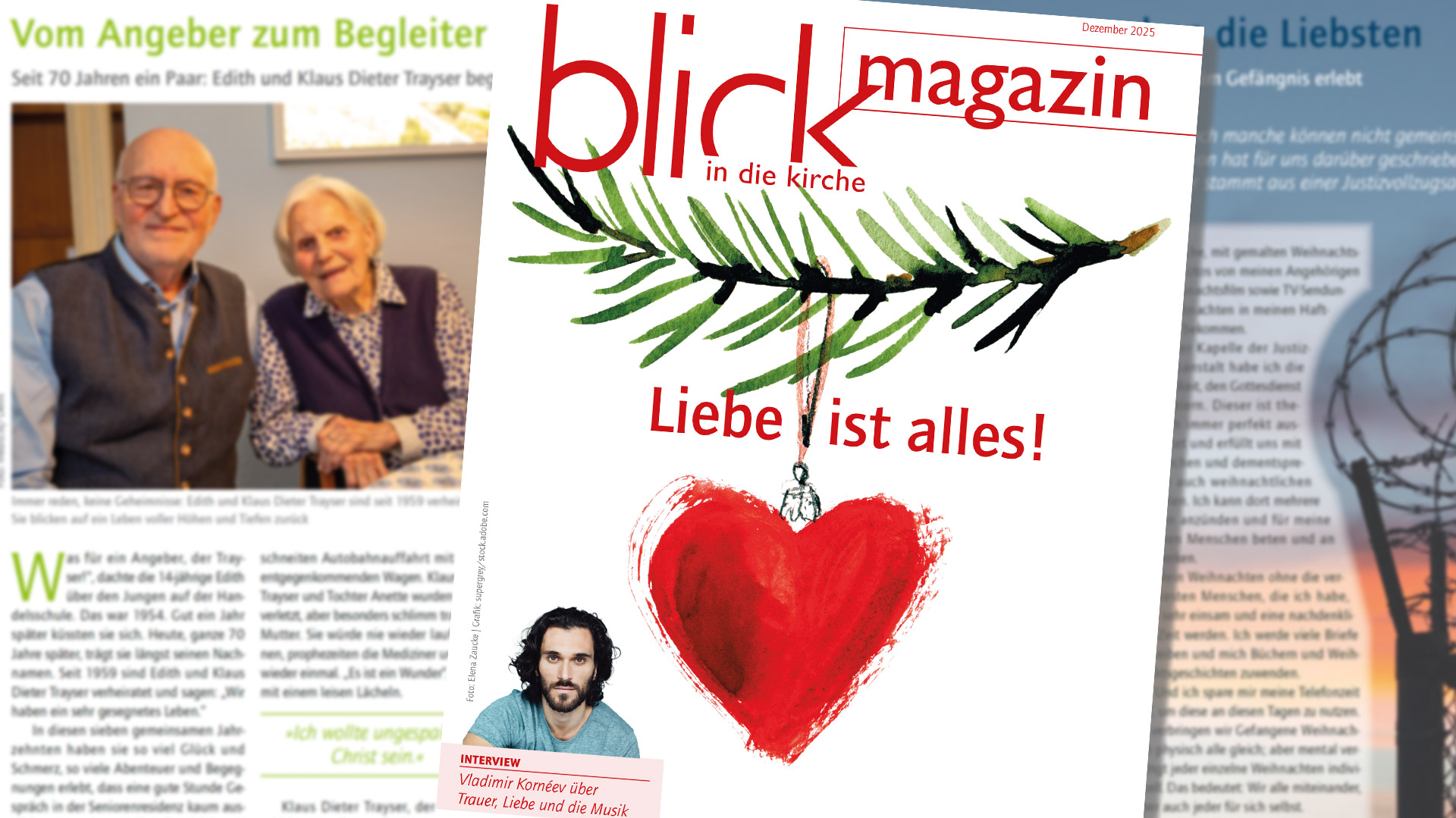Das Titelblatt der Weihnachtsausgabe
