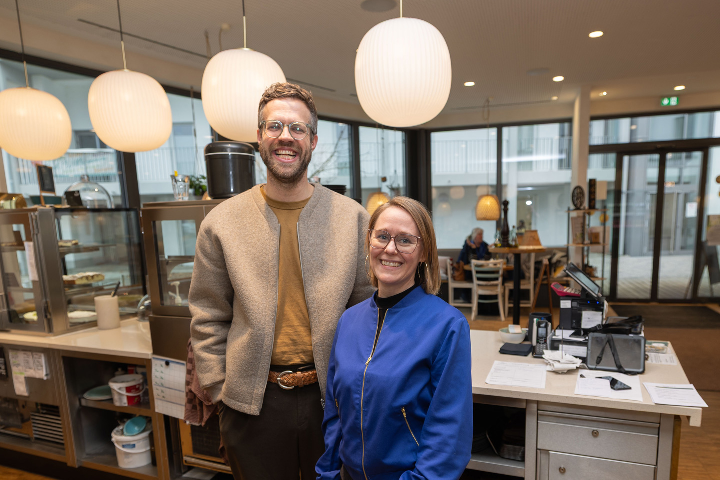 Paco Leuschner und Isabel Manthe-Becker