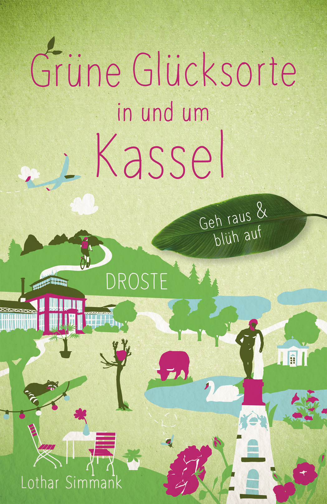 Buchcover «Grüne Glücksorte in und um Kassel»