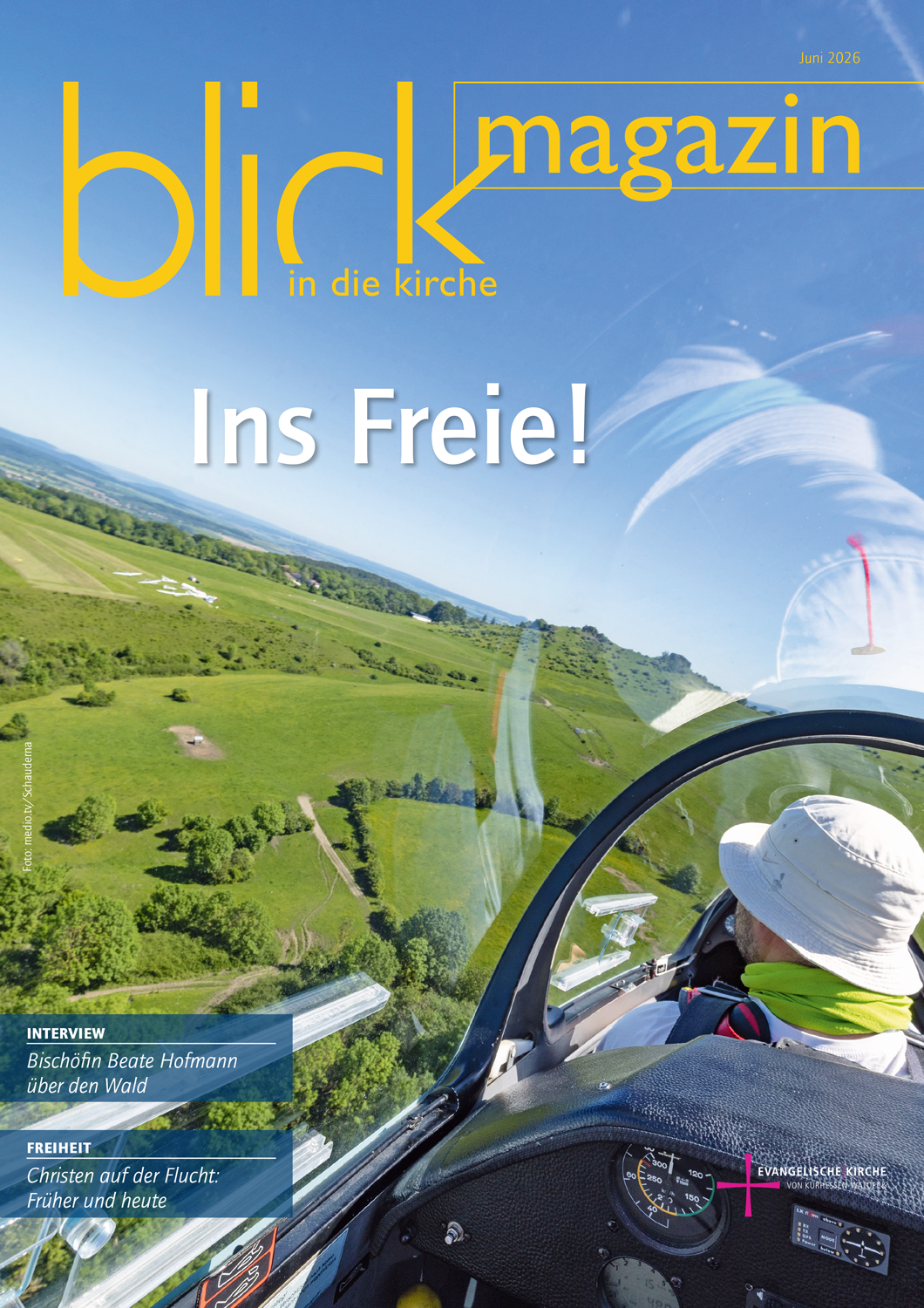 Titel blick in die kirche-Magazin Juni 2026