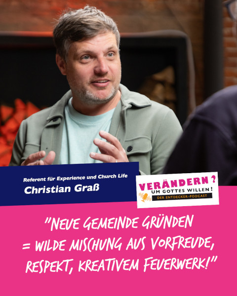 Posting Podcast mit Christian Graß, ab 22. Mai