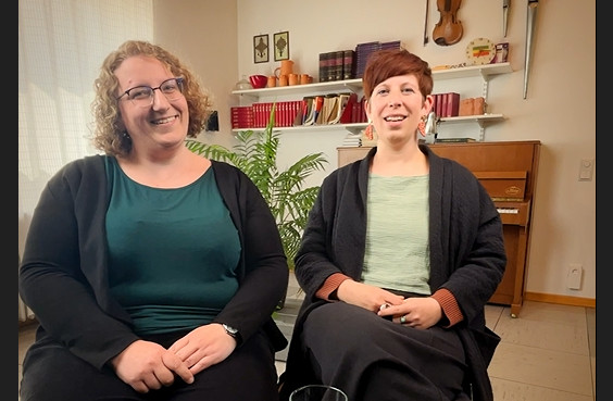 die Freiwilligenmanagerinnen Janneke Daub (Kirchhain) und Sophie Bernhardt (Schwalm-Eder) die Freiwilligenmanagerinnen Janneke Daub (Kirchhain) und Sophie Bernhardt (Schwalm-Eder)