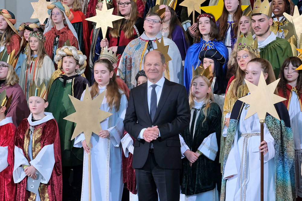 Empfang der Sternsinger im Bundeskanzleramt
