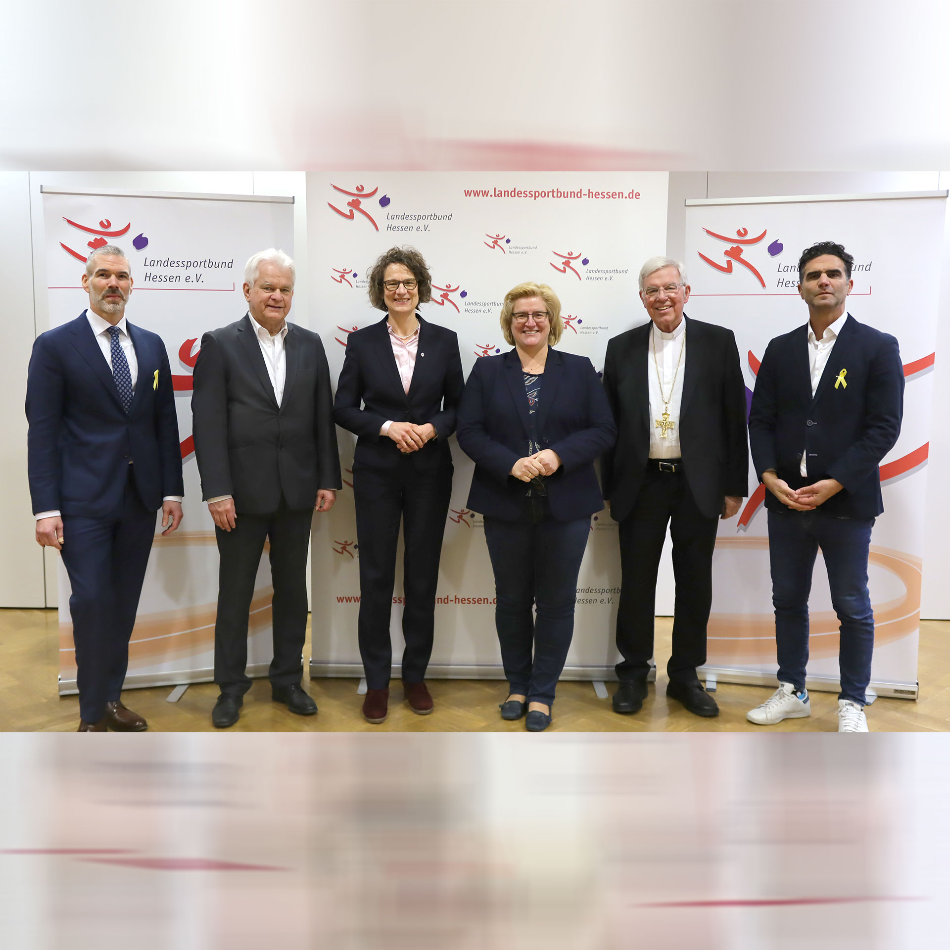v.l.: Daniel Neumann, Ralf-Rainer Klatt, Christiane Tietz, Juliane Kuhlmann, Prof. Dr. Karlheinz Diez und Alon Meyer