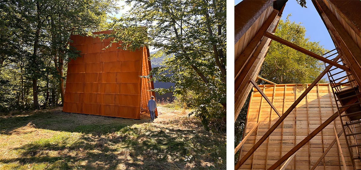 Die «Chapel of Light» auf dem Ways of Life-Campus am Edersee Die «Chapel of Light» auf dem Ways of Life-Campus am Edersee