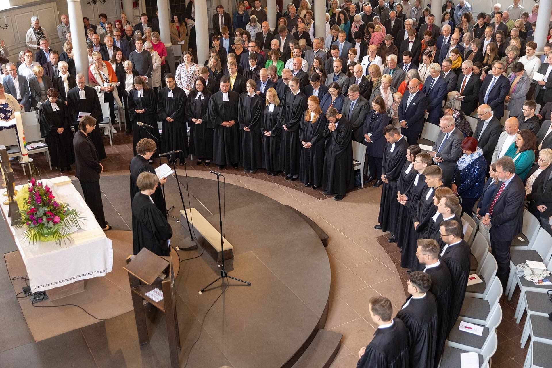 Ordination in der in der Evangelischen Pfarrkirche in Langenselbold (Kirchenkreis Hanau)