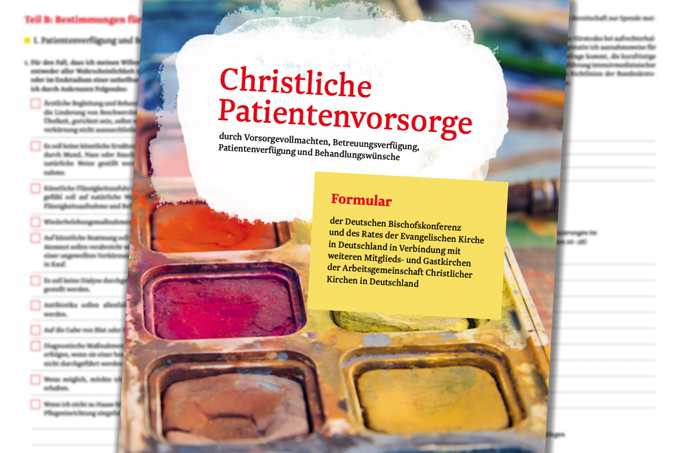 Unser Foto zeigt das Titelblatt der Vorsorge