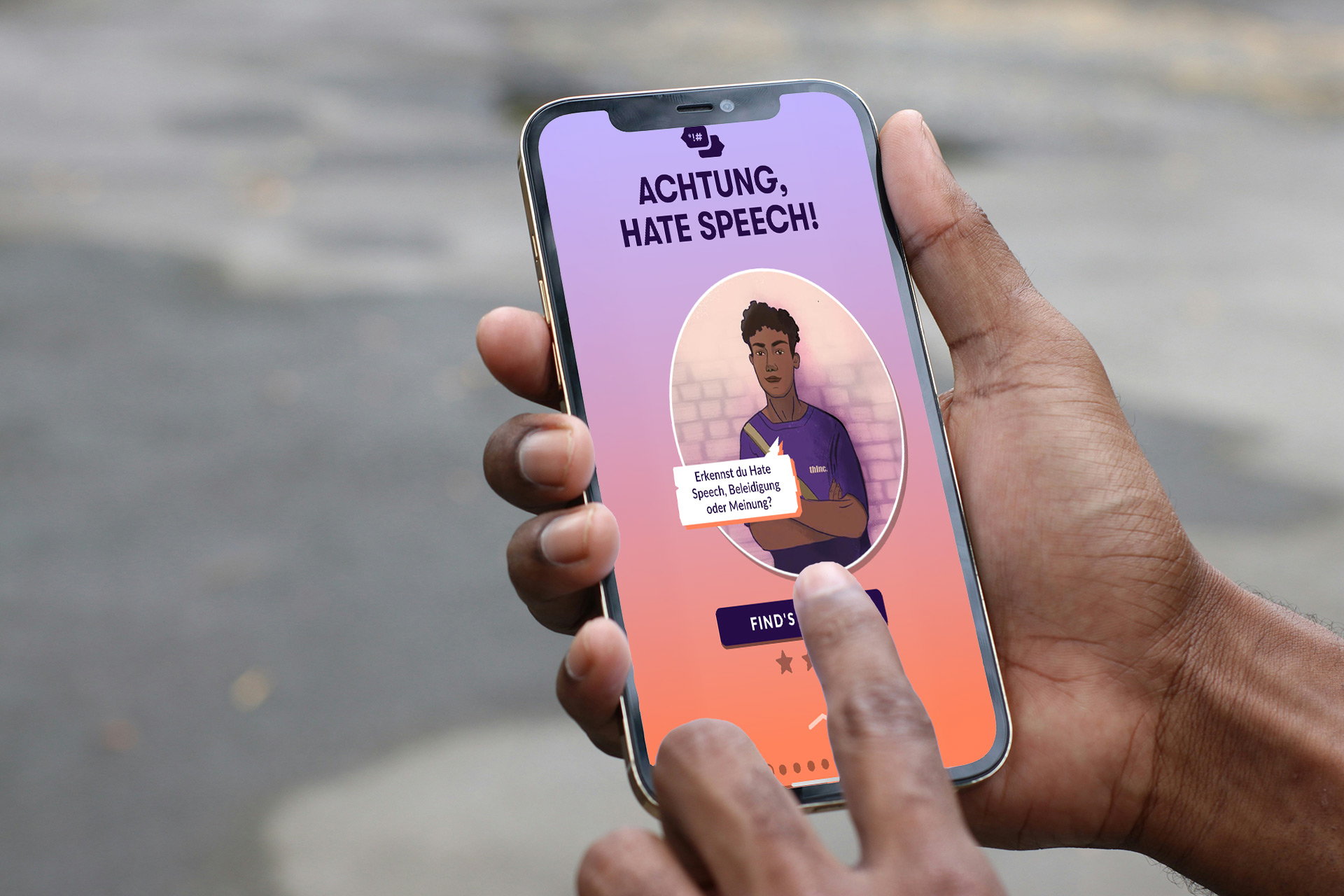 Digitale App gegen Vorurteile: „RE:think“ der Bildungsstätte Anne Frank