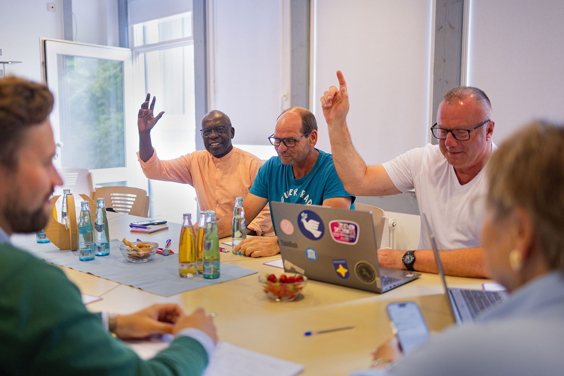 Unser Foto zeigt den Kirchenvorstand der Evangelischen Kirchengemeinde in Bad Arolsen bei einer Sitzung im vergangenen Jahr. 