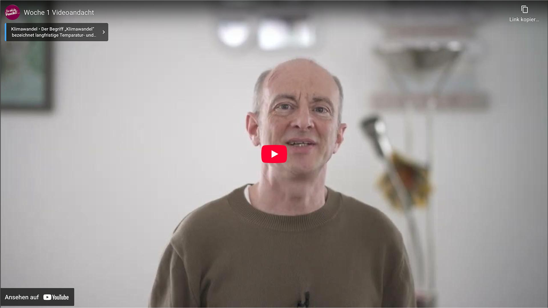 Videoandacht zum Klimafasten 2026