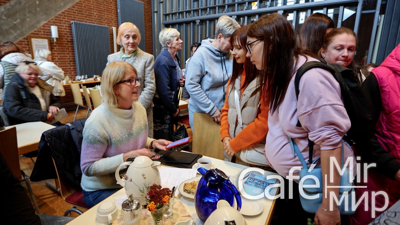Café MIR unterstützt Ukrainerinnen
