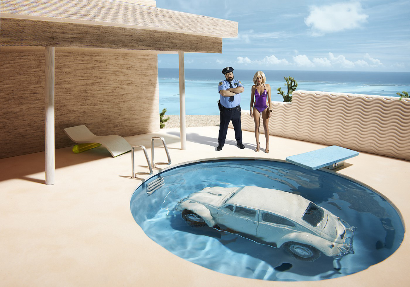 Unser Foto zeigt das Kunstwerk Florida 2016 (Serie Accidental) von Edith Held. Unser Foto zeigt das Kunstwerk Florida 2016 (Serie Accidental) von Edith Held.