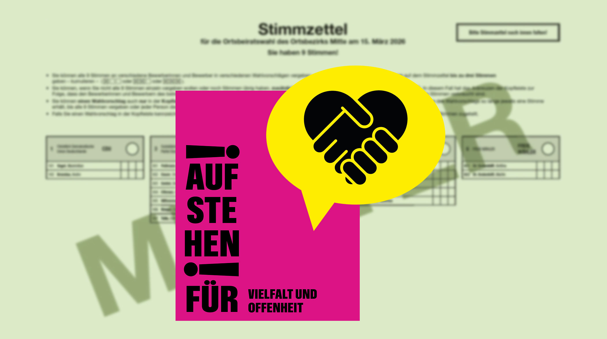 Kirchen rufen zur Kommunalwahl 2026 auf