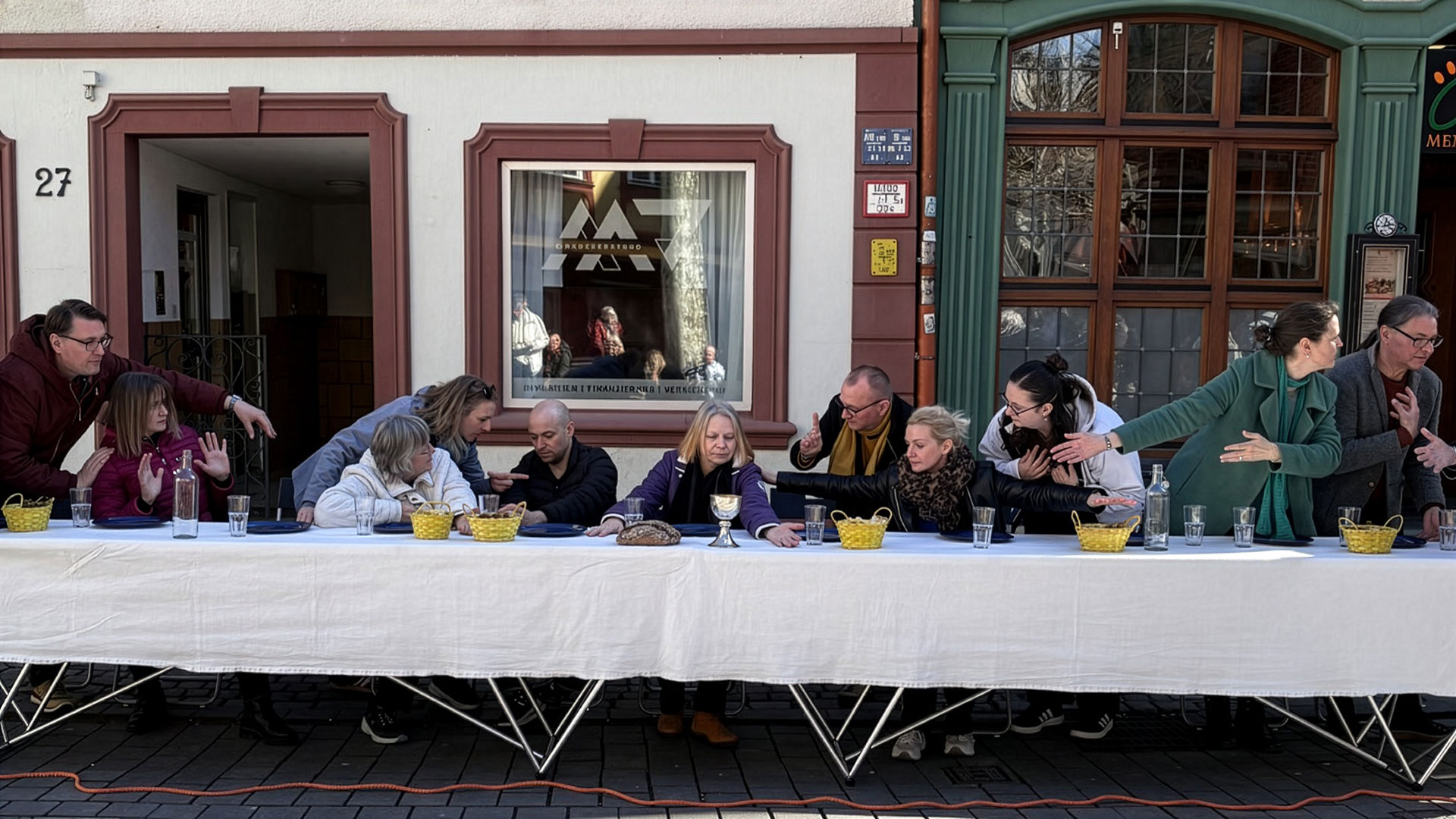 Theater‑Performance zum Abendmahl in Fulda