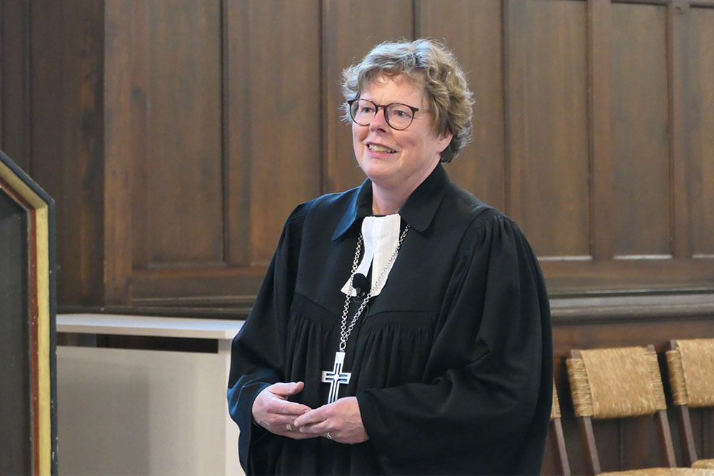 Bischöfin Dr. Beate Hofmann im Erfurter Augustinerkloster