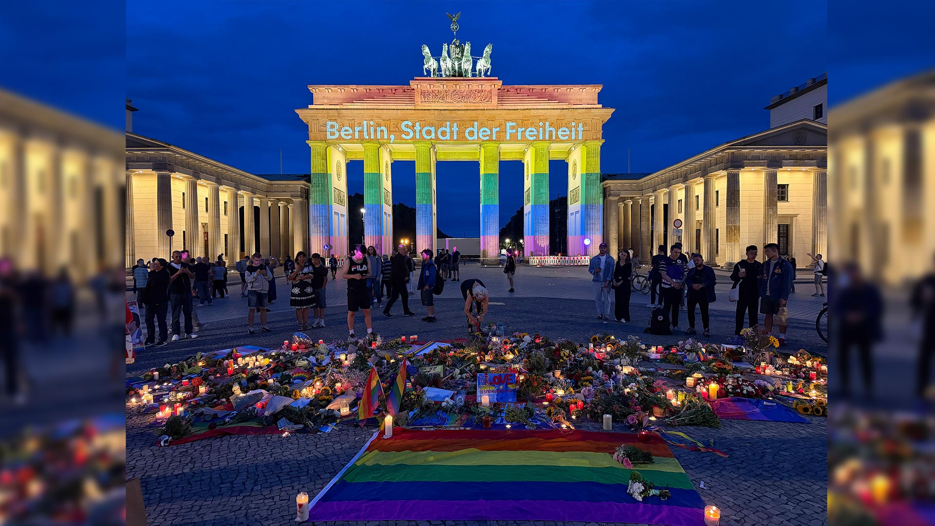 Trauer und Entsetzen nach Anschlag auf den Berliner CSD