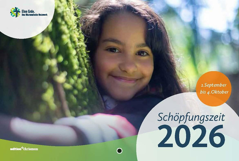 Titelbild des Wandkalenders 2026 des Netzwerks "Eine Erde" Titelbild des Wandkalenders 2026 des Netzwerks "Eine Erde"