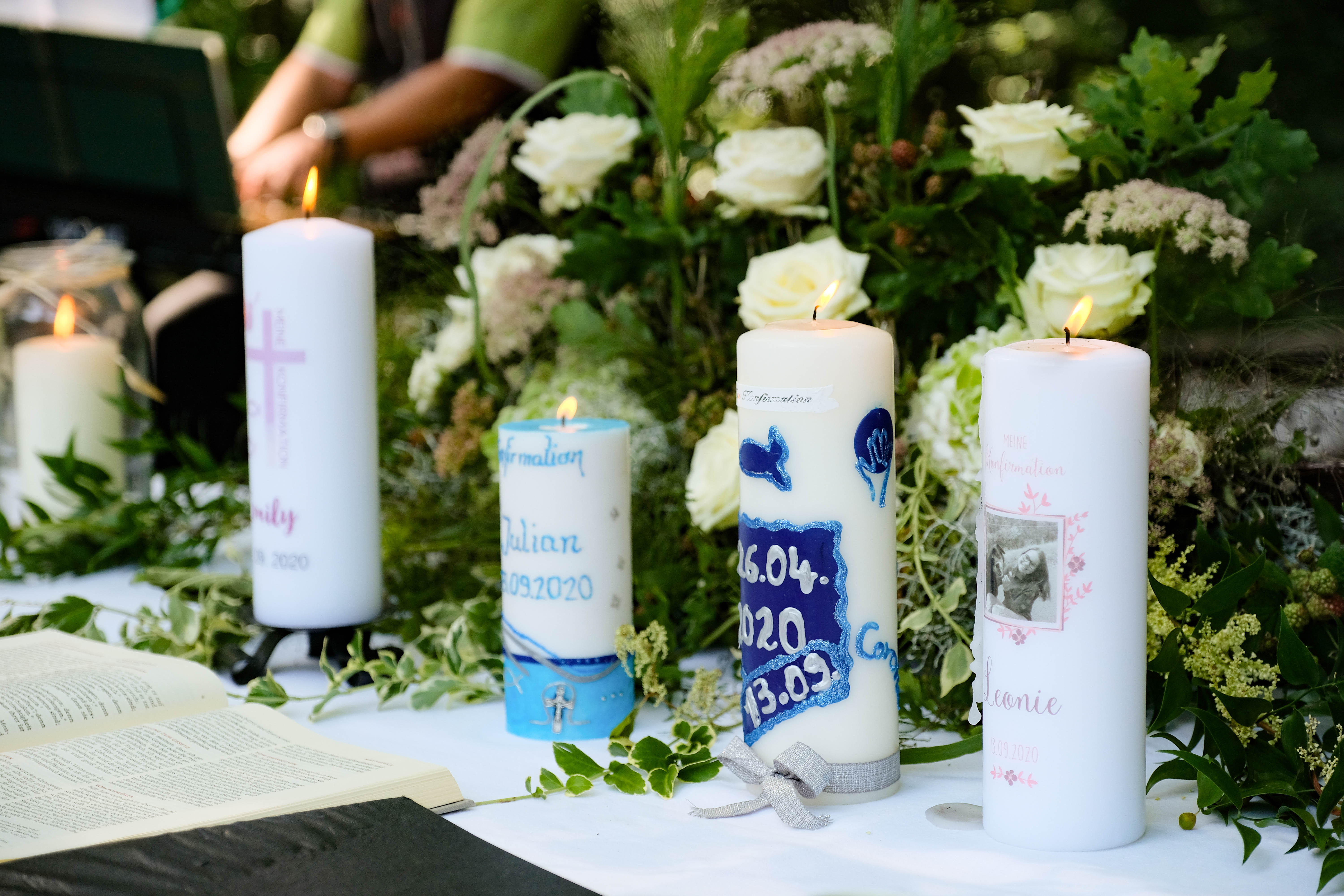 Wald-Konfirmation Kirchsspiel Schwarzenhasel am "Zylindermännchen"